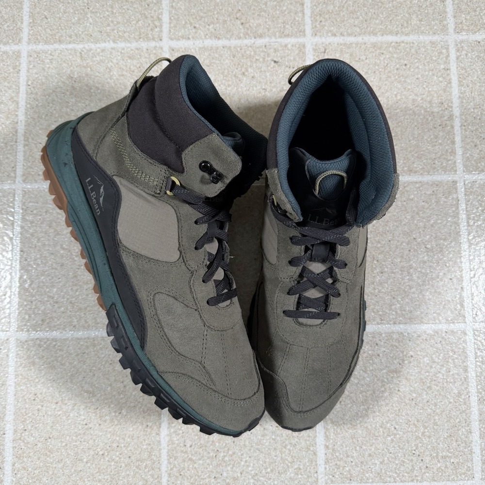 L.L.Bean Everywhere Explorer Mid Boots Grey Size 11.5 Hiking Gorpcore Outdoor